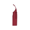 Tablier poche coton bio Rouge Hibiscus Kariban – One Size – vue 3