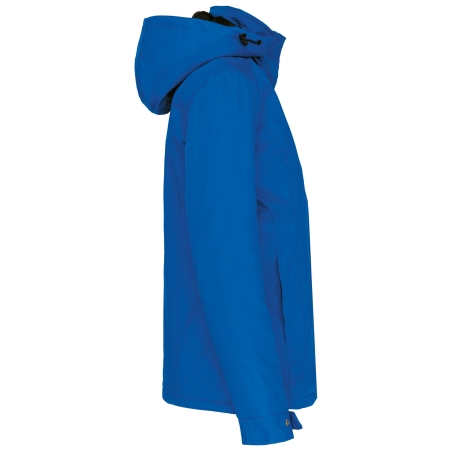 Parka femme bleue matelassée personnalisable – Kariban – vue 3