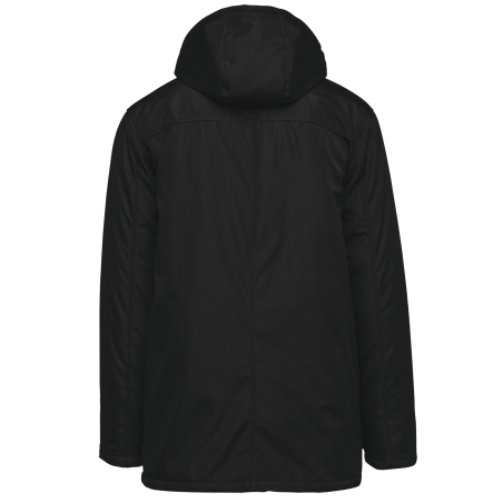 Parka à capuche amovible homme Kariban – Noir – vue 2