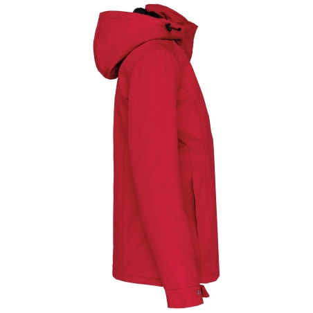 Parka femme Rouge Kariban – veste de travail personnalisée – vue 3