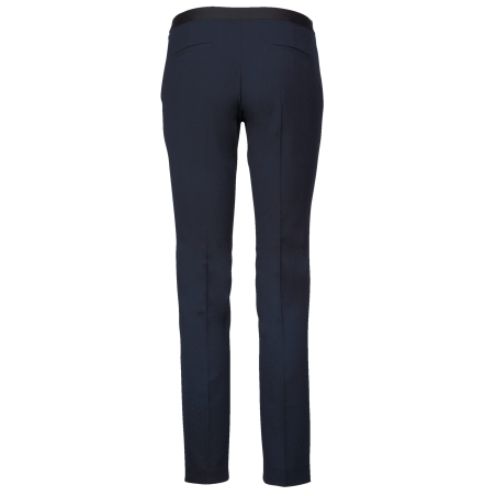 Pantalon de travail femme coupe droite marine – Kariban – vue 2