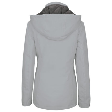 Parka femme Gris (Snow Grey) – Kariban – vue 2