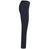 Pantalon de travail femme coupe droite marine – Kariban – vue 3