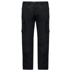 Pantalon multipoches homme Kariban Workwear – Noir