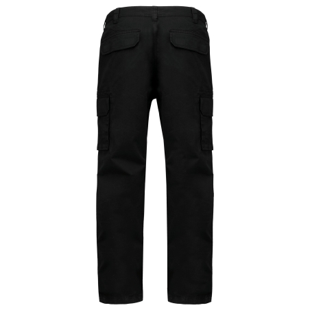 Pantalon multipoches homme Kariban Workwear – Noir – vue 2