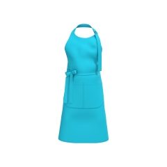 Tablier de cuisine Turquoise en coton bio Kariban – One Size