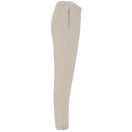 Pantalon molleton écoresponsable homme Beige (Clay) – Kariban – vue 3