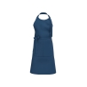 Tablier avec poche coton Bio Bleu True Indigo – Kariban