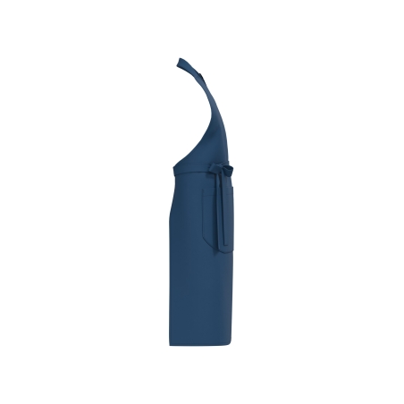 Tablier avec poche coton Bio Bleu True Indigo – Kariban – vue 3