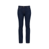 Jean basic femme Kariban coupe droite – Bleu Rinse
