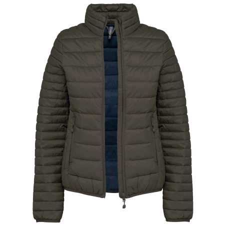 Doudoune légère femme Dark Khaki Kariban – Veste compressible – vue 5