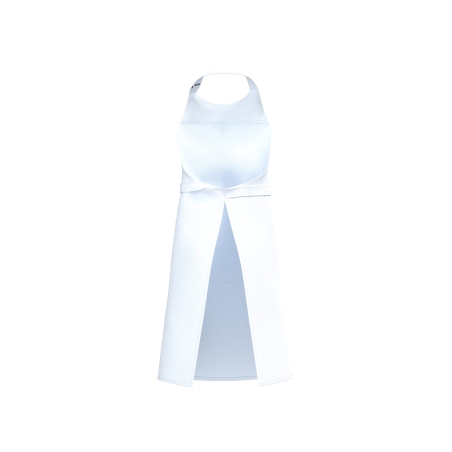 Tablier Blanc en Coton Bio avec Poche – Kariban – vue 2