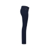 Jean basic femme Kariban coupe droite – Bleu Rinse – vue 3