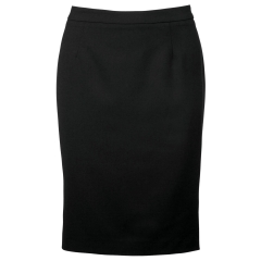 Jupe droite noire femme tailleur corporate – Kariban