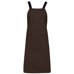 Tablier Coton Bio Marron Chocolat – Kariban