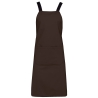 Tablier Coton Bio Marron Chocolat – Kariban