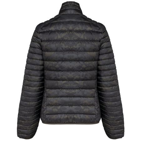 Doudoune légère femme Jungle Camo Kariban – Veste compressible – vue 2