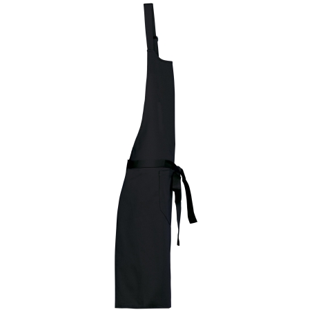 Tablier polycoton lavage haute température Kariban Noir – vue 3