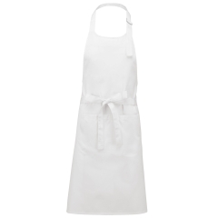 Tablier polycoton blanc lavage haute température – Kariban