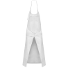 Tablier polycoton blanc lavage haute température – Kariban – vue 2