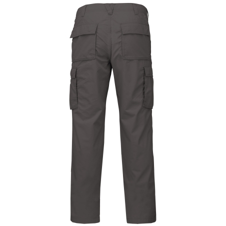 Pantalon de travail léger multipoches homme Kariban Gris – vue 2