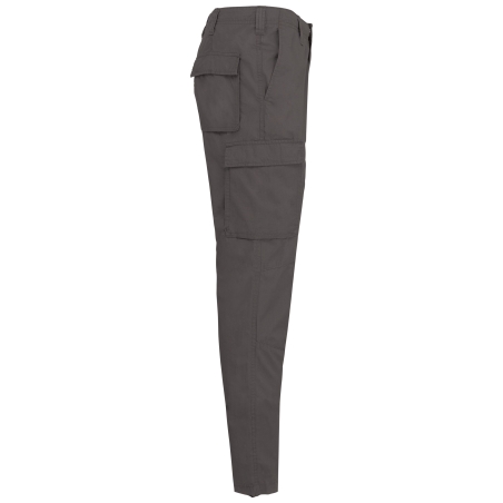 Pantalon de travail léger multipoches homme Kariban Gris – vue 3