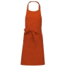 Tablier polycoton poche avant Kariban – Orange (Burnt Orange)