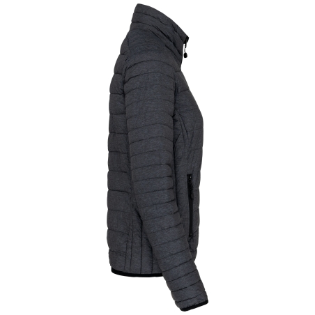 Doudoune légère femme Kariban Gris Marl Dark Grey – vue 3