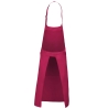 Tablier polycoton poche avant Kariban – Orange (Burnt Orange) – vue 2
