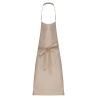 Tablier Coton Sans Poche Kariban – Beige | One Size