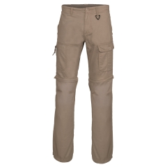 Pantalon 2 en 1 multipoches homme Beige Kariban