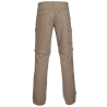 Pantalon 2 en 1 multipoches homme Beige Kariban – vue 2