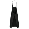 Tablier coton sans poche Noir – Kariban – vue 2