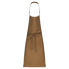 Tablier coton sans poche Kariban – Coloris Marron (Camel)