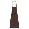 Tablier coton sans poche Marron (Chocolate) – Kariban
