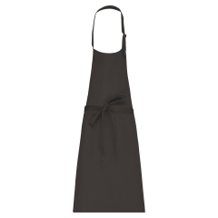Tablier coton sans poche Kariban – Gris anthracite