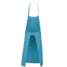 Tablier polycoton poche bicompartiment Kariban Turquoise – vue 2
