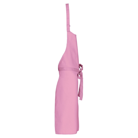 Tablier Coton Rose sans poche Kariban – One Size – vue 3