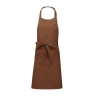 Tablier coton marron avec poche – Kariban