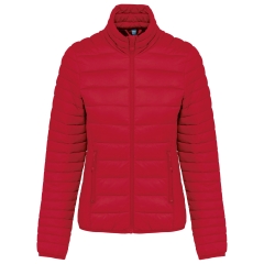 Doudoune légère femme Rouge Kariban – Veste compressible