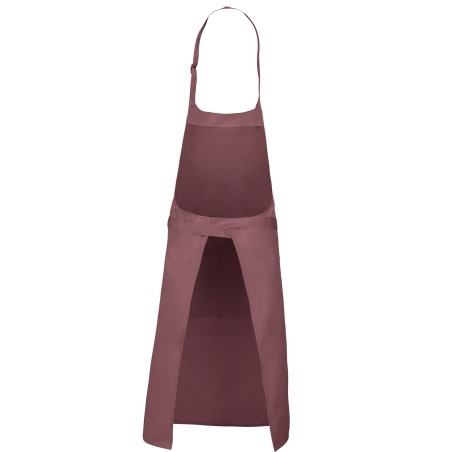 Tablier polycoton poche avant Kariban – Bordeaux (Marsala) – vue 2