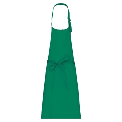 Tablier Coton Vert Kelly Green sans poche Kariban – One Size