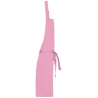 Tablier coton rose avec poche | Kariban – vue 3