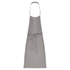 Tablier Coton Gris sans poche Kariban – Taille Unique