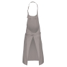 Tablier Coton Gris sans poche Kariban – Taille Unique – vue 2