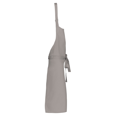 Tablier Coton Gris sans poche Kariban – Taille Unique – vue 3