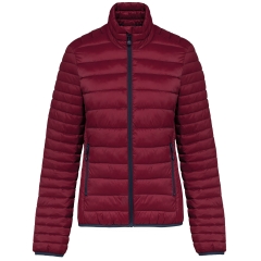Doudoune légère femme Bordeaux Kariban – Compressible