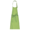 Tablier coton vert lime sans poche Kariban – One Size