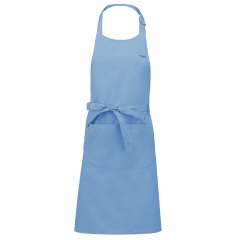 Tablier polycoton poche bicompartiment Ciel – Kariban
