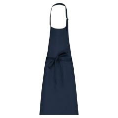 Tablier coton sans poche Marine Kariban – One Size